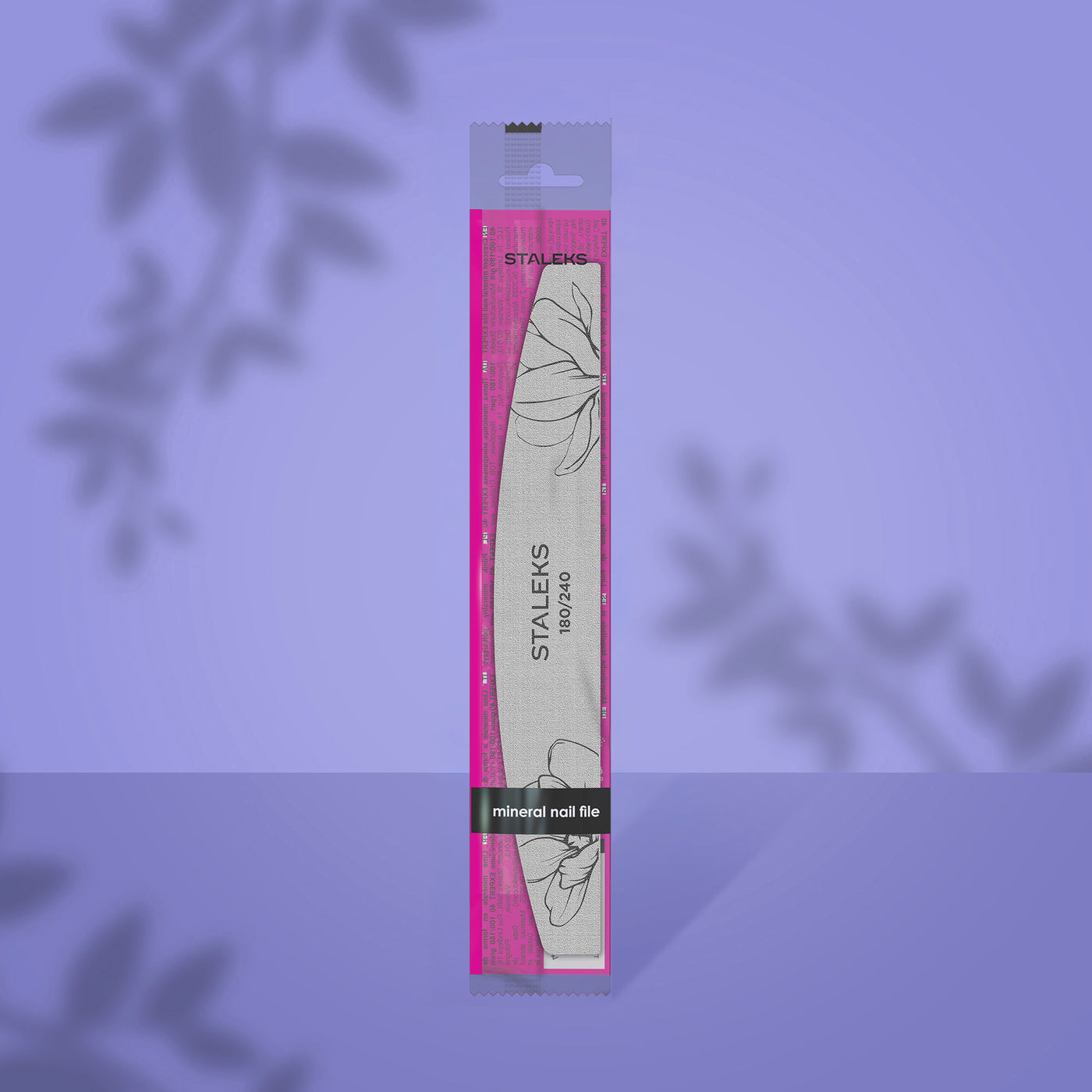 Staleks Crescent mineral nail file EXPERT 40 180/240 grit - NFE-40-180/240 - Bild 1