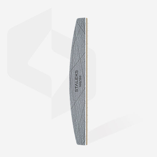 STALEKS SMART 40 Mineralische Nagelfeile Halbmond 100/150 Körnung (25 Stück) – Bild 2