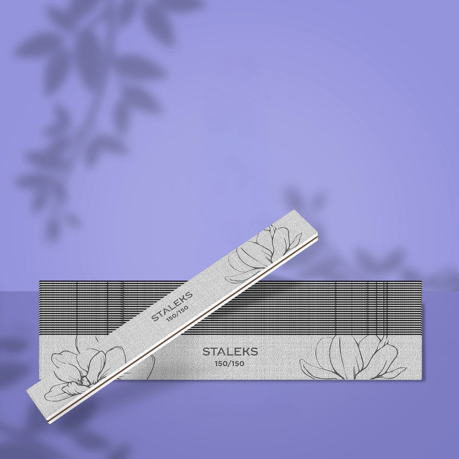 STALEKS EXPERT 20 Mineralische Feile für Nägel gerade, 150/150 Grit (25 Stück) – Bild 1