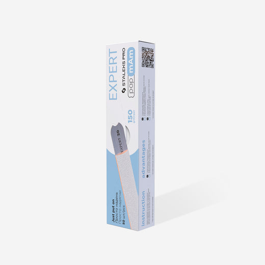 Staleks Disposable white files DFCE-22-150W papmAm - DFCE-22-150W - Bild 3