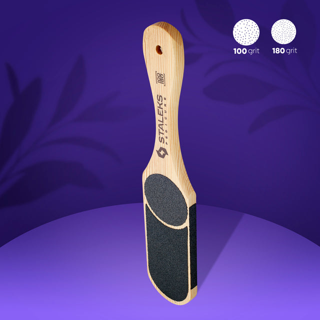 Staleks Wooden foot file BEAUTY & CARE 10 TYPE 1 100/180 g - ABC10/1 - Bild 1