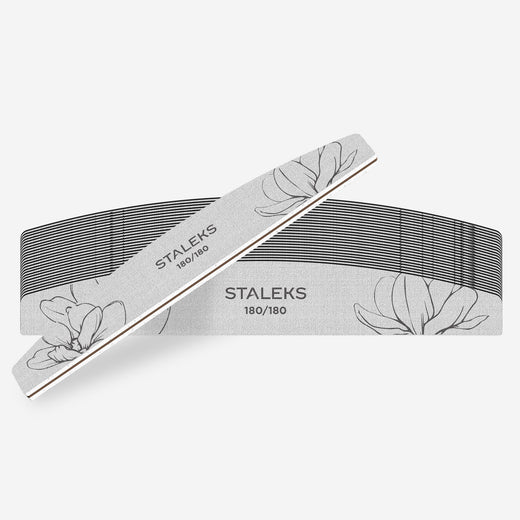 STALEKS EXPERT 40 Mineralische Halbmond-Feile für Nägel, 180/180 Grit (25 Stück) – Bild 3