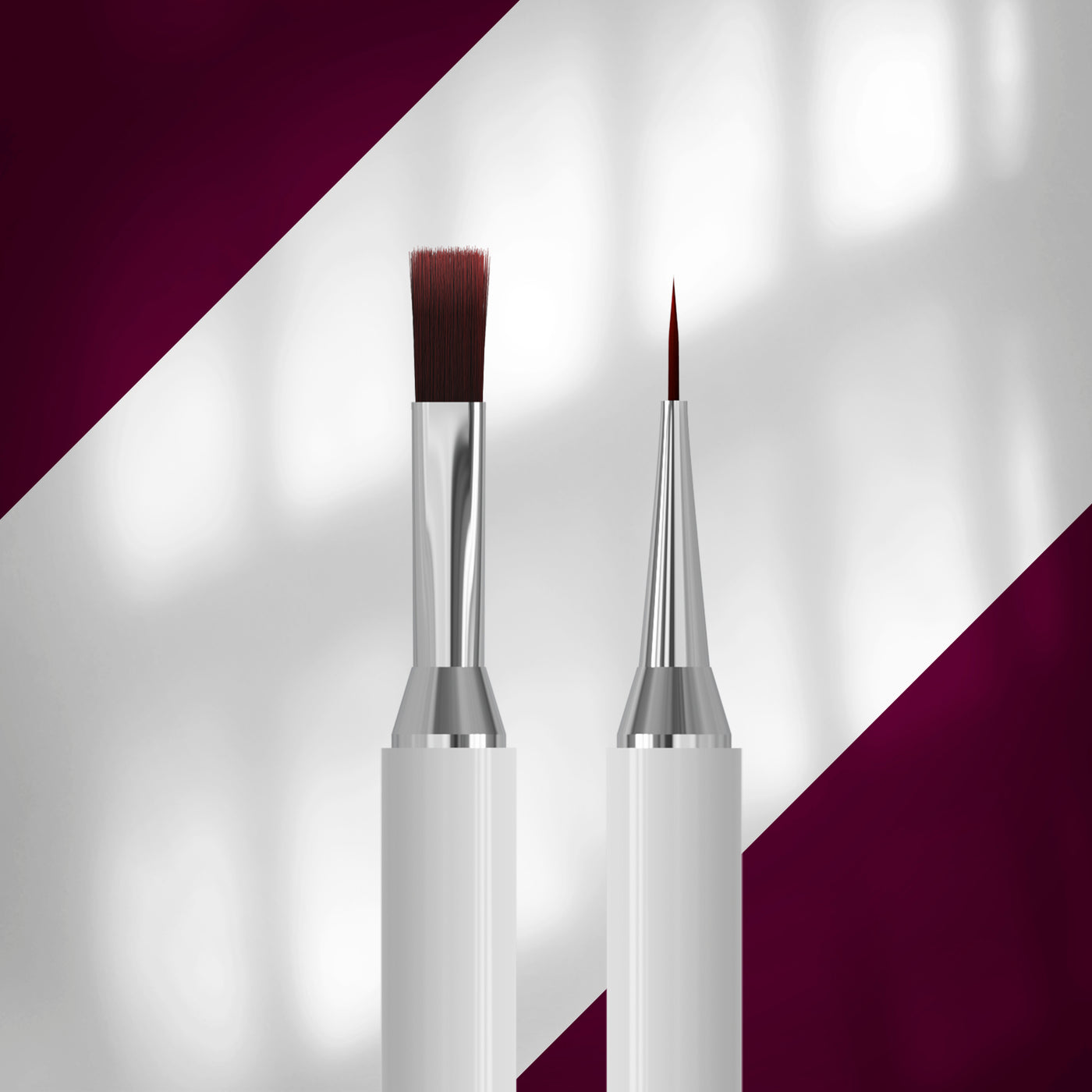 Staleks Double-ended brush Exclusive for gel 10 mm / liner - NBX-08/03 - Bild 1