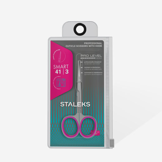 Staleks Professional cuticle scissors SS-41/3 with hook SM - SS-41/3 - Bild 4