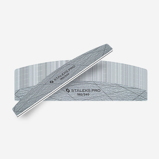STALEKS SMART 40 Mineralische Halbmond-Feile für Nägel, 180/240 Grit (25 Stück) – Bild 3