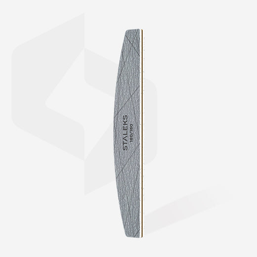 STALEKS SMART 40 Mineralische Nagelfeile Halbmond 180/180 Körnung (25 Stück) – Bild 2