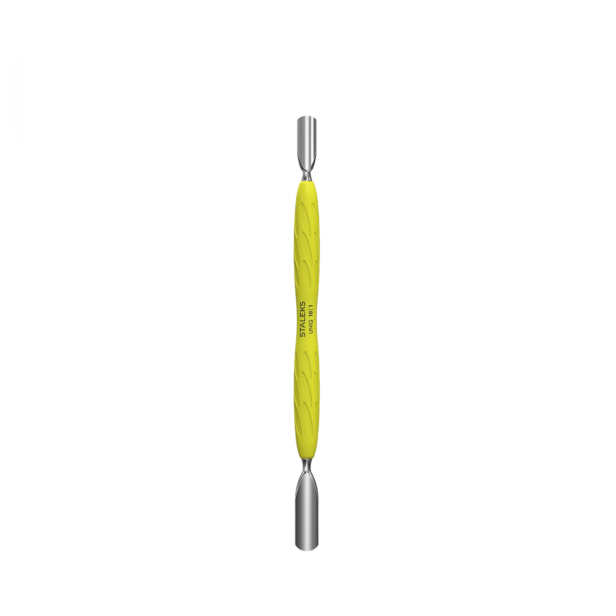 Staleks Manicure pusher Gummy with yellow silicone handle - PQ-10/1Y - Bild 3