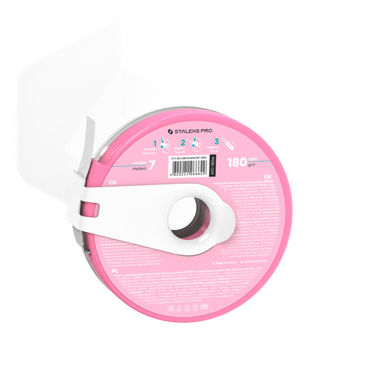 Staleks Disposable white abrasive ATC-180W tape papmAm EXP - ATC-180W - Bild 2