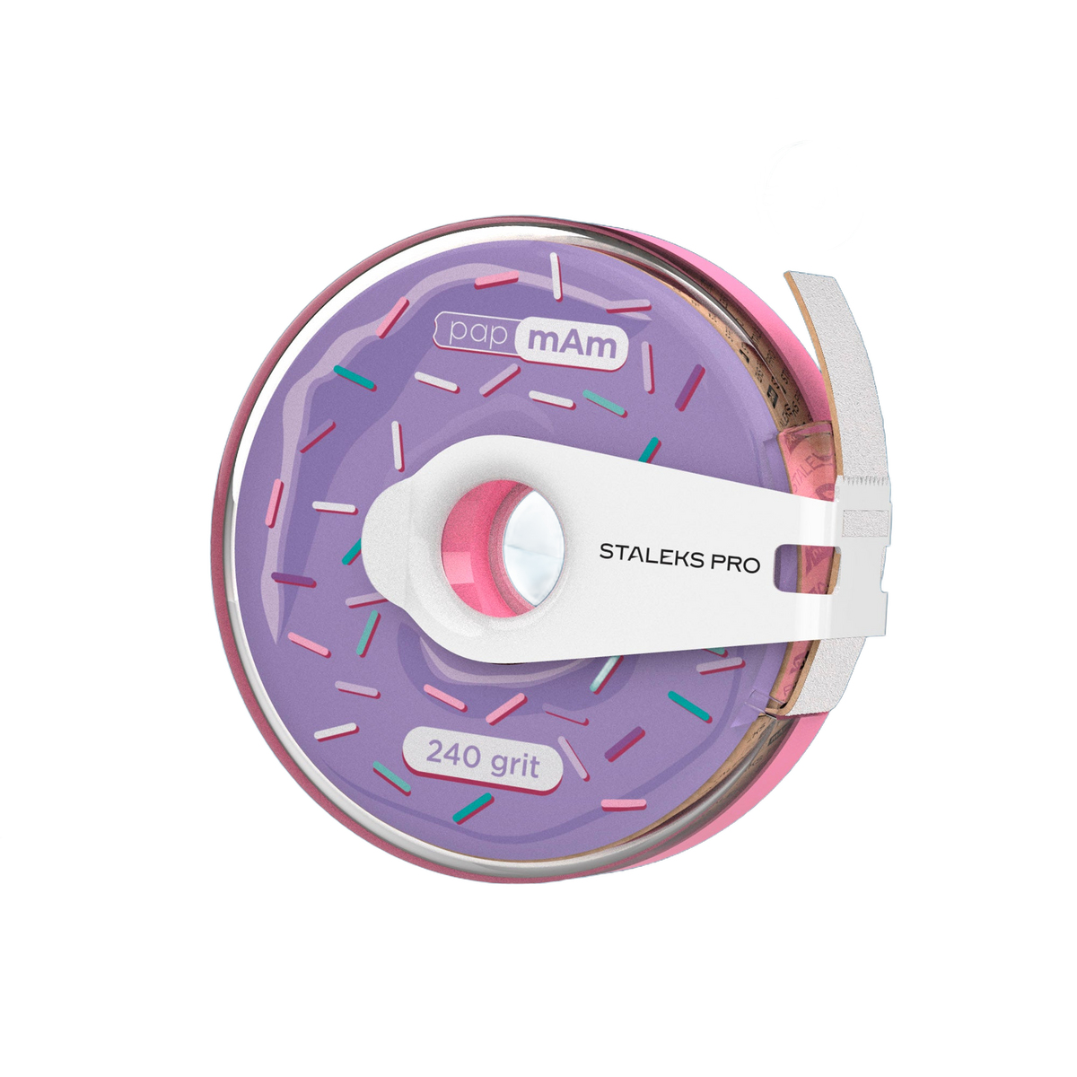 Staleks Disposable white abrasive tape papmAm EXPERT 240 g - ATC-240W - Bild 1