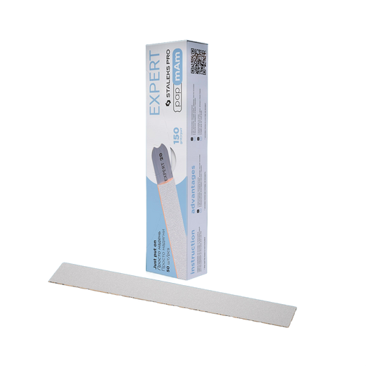 Staleks Disposable white files DFCE-22-150W papmAm - DFCE-22-150W - Bild 1