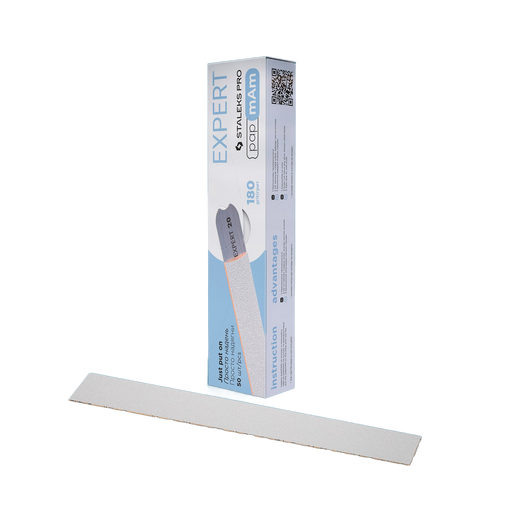 Staleks Disposable white files papmAm EXPERT 22 180 grit ( - DFCE-22-180W - Bild 1