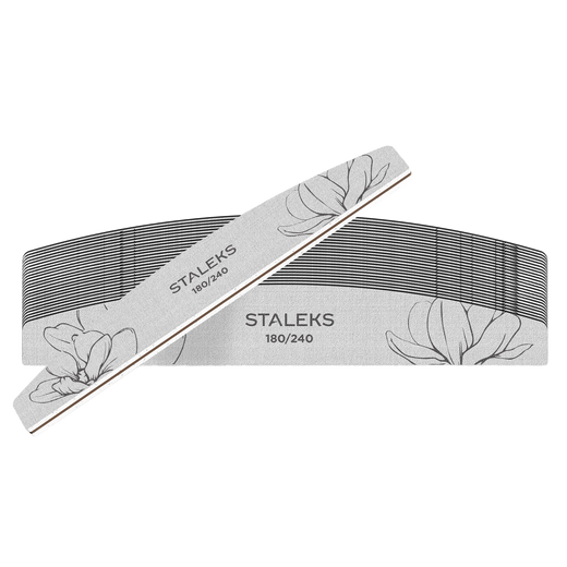 Staleks Crescent mineral nail file EXPERT 40 180/240 grit - NFE-40-180/240-25 - Bild 3
