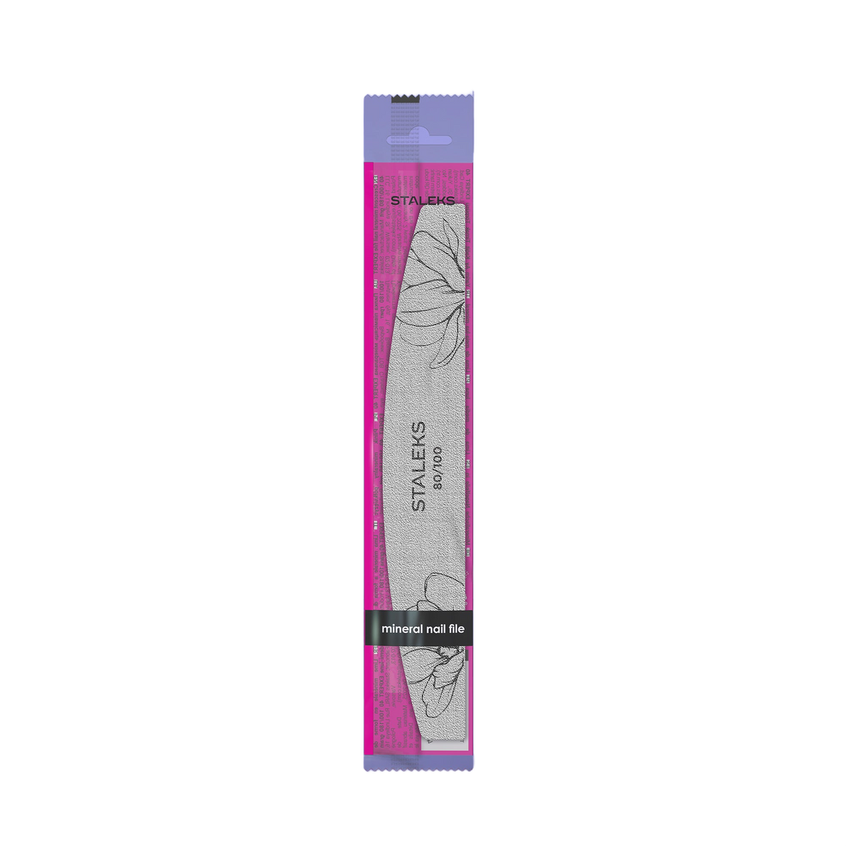 Staleks Crescent mineral nail file EXPERT 40 80/100 grit - NFE-40-80/100 - Bild 1
