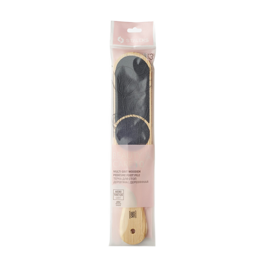 Staleks Wooden foot file BEAUTY & CARE 10 TYPE 1 100/180 g - ABC10/1 - Bild 3