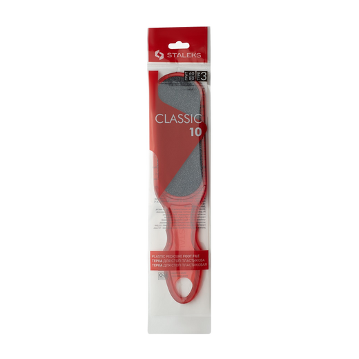 Staleks Plastic foot file CLASSIC 10 TYPE 3 60/80 grit - AC10/3 - Bild 3
