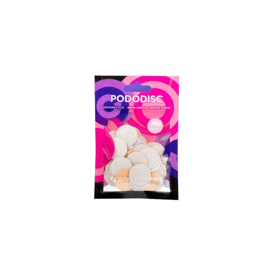 Staleks Disposable white files PDF-20-180W for pedicure di - PDF-20-180W - Bild 1
