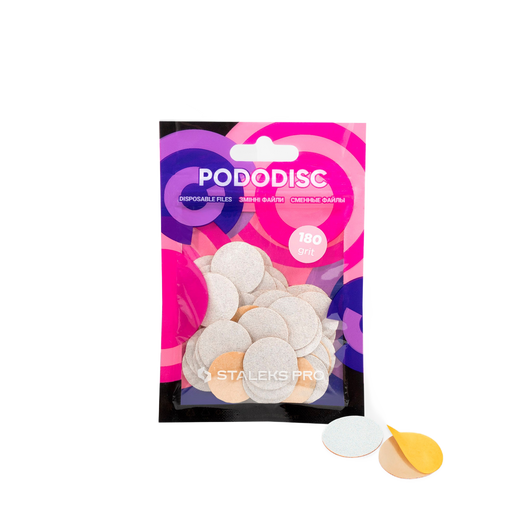 Staleks Disposable white files PDF-20-180W for pedicure di - PDF-20-180W - Bild 3