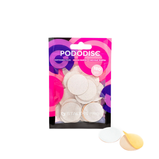 Staleks Disposable white files PDF-25-180W for pedicure di - PDF-25-180W - Bild 3