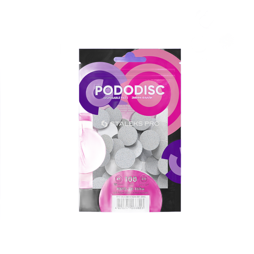 Staleks Disposable white files PDFS-20-100W on soft foam l - PDFS-20-100W - Bild 1