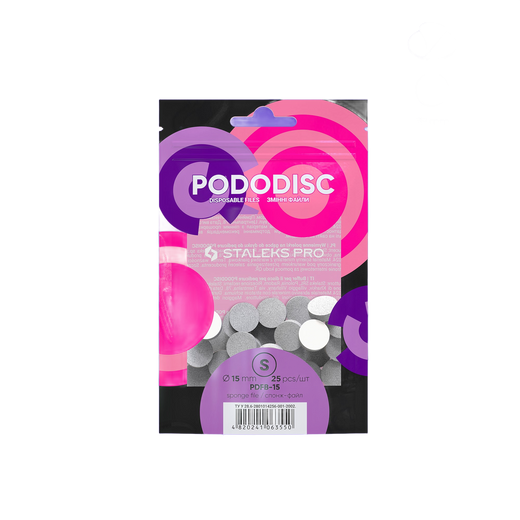 Staleks Disposable files-sponges for pedicure disc PODODIS - PDFB-15 - Bild 1