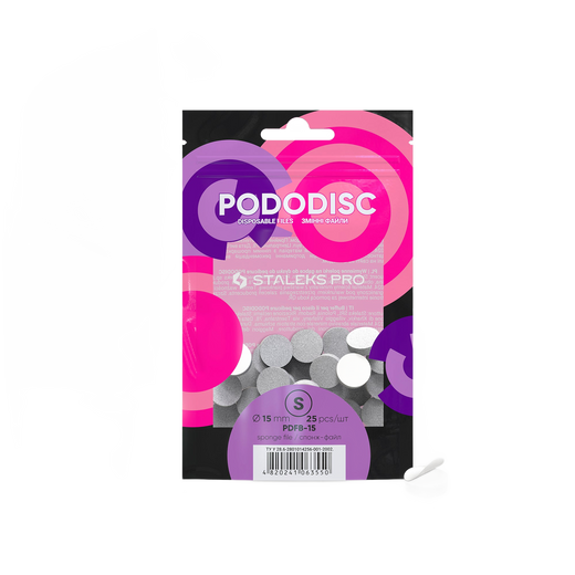 Staleks Disposable files-sponges for pedicure disc PODODIS - PDFB-15 - Bild 3