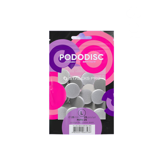 Staleks Disposable files-sponges PDFB-25 for pedicure disc - PDFB-25 - Bild 1