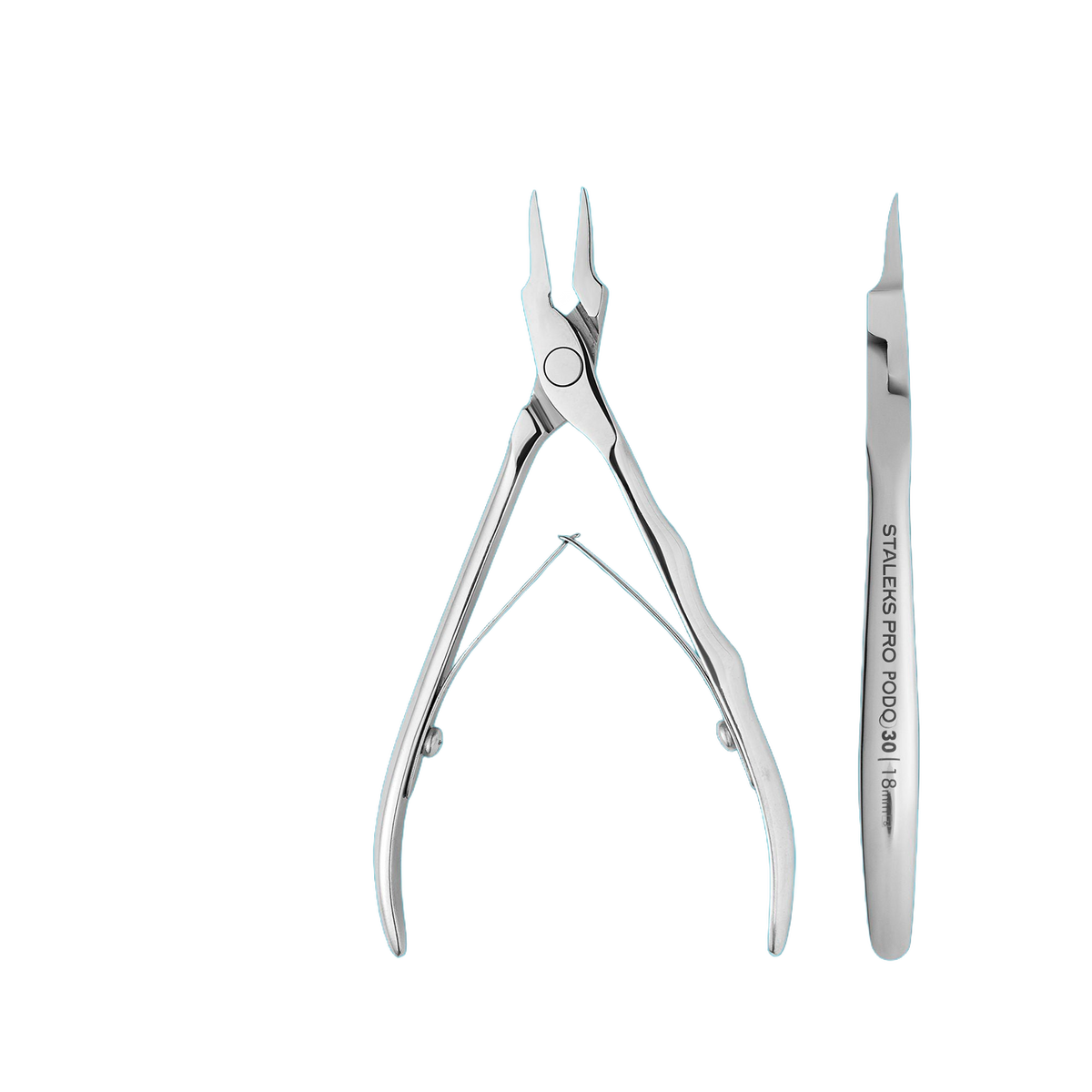 Staleks Podology nippers for ingrown toenails PODO 30 18 m - NP-30-18 - Bild 1