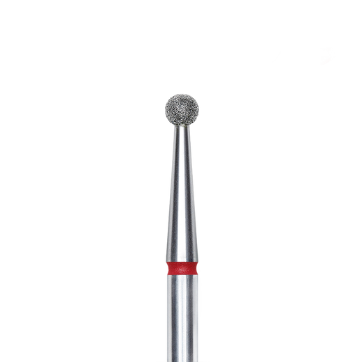 Staleks Diamond nail drill bit ball FA01R025 red EXPERT he - FA01R025 - Bild 1