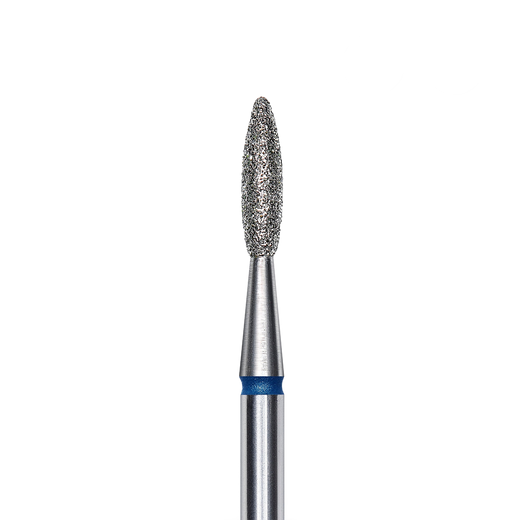Staleks Diamond nail drill bit flame blue EXPERT head diam - FA10B021/8 - Bild 1