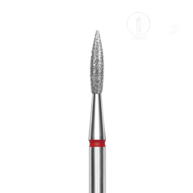 Staleks Diamond flame cutter sharp red EXPERT diameter 2.3 - FA11R023/8 - Bild 1