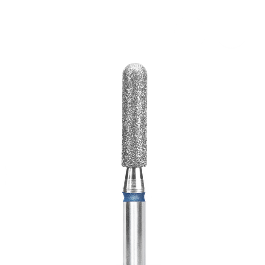 Staleks Diamond nail drill bit rounded cylinder blue EXPER - FA30B025/10 - Bild 1