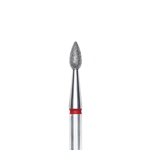 Staleks Diamond nail drill bit drop red EXPERT head diamet - FA40R023/5 - Bild 1