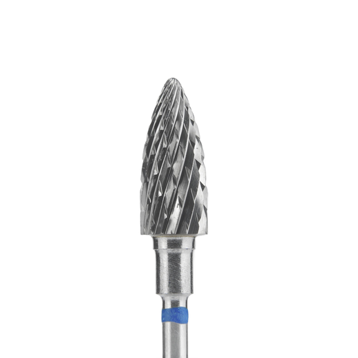 Staleks Carbide nail drill bit FT110B060/14 pine cone blue - FT110B060/14 - Bild 1