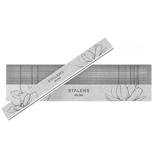 STALEKS EXPERT 20 Mineralische Feile für Nägel gerade, 80/80 Grit (25 Stück) – Bild 3