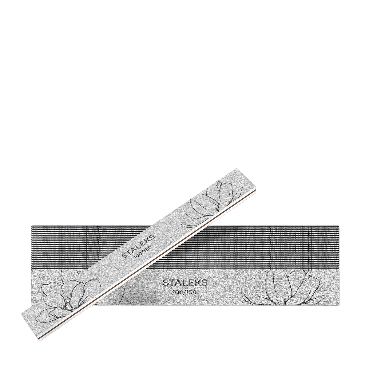 STALEKS EXPERT 20 Mineralische Feile für Nägel gerade, 100/150 Grit (25 Stück) – Bild 1