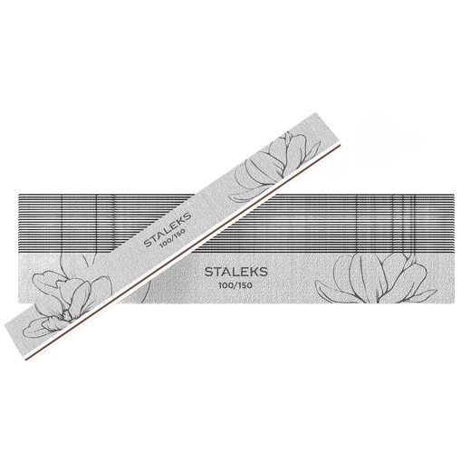 STALEKS EXPERT 20 Mineralische Feile für Nägel gerade, 100/150 Grit (25 Stück) – Bild 3