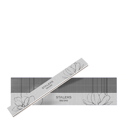 STALEKS EXPERT 20 Mineralische Feile für Nägel gerade, 150/240 Grit (25 Stück) – Bild 1