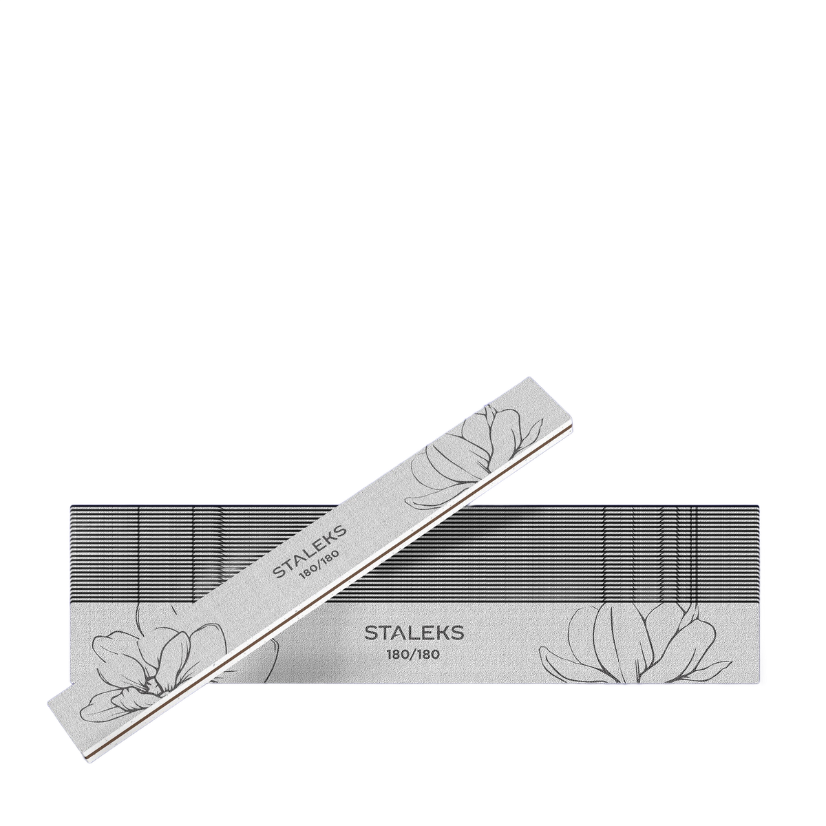 STALEKS EXPERT 20 Mineralische Feile für Nägel gerade, 180/180 Grit (25 Stück) – Bild 1