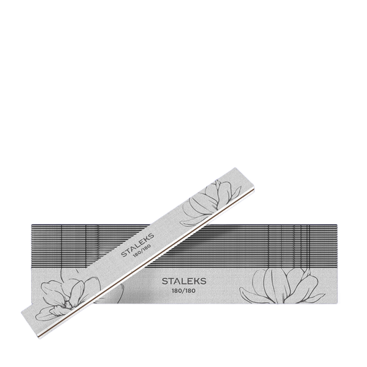STALEKS EXPERT 20 Mineralische Feile für Nägel gerade, 180/180 Grit (25 Stück) – Bild 1