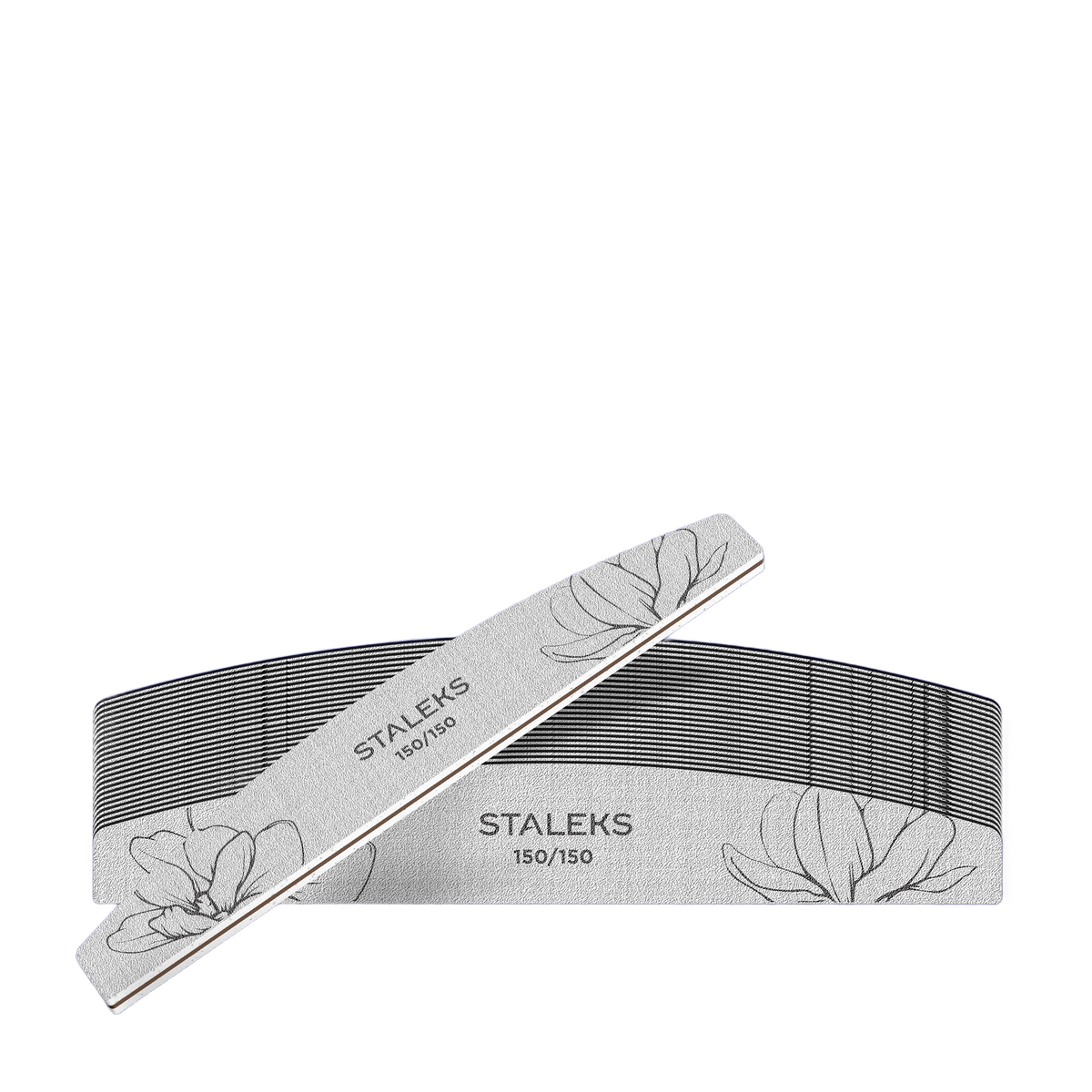 STALEKS EXPERT 40 Mineralische Halbmond-Feile für Nägel, 150/150 Grit (25 Stück) – Bild 1