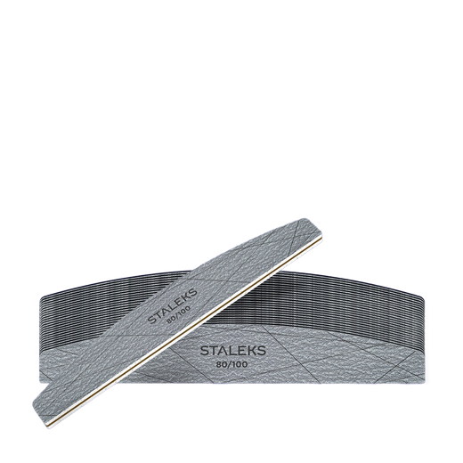 STALEKS SMART 40 Mineralische Nagelfeile für Nägel Halbmond, 80/100 Körnung (25 Stück) – Bild 1