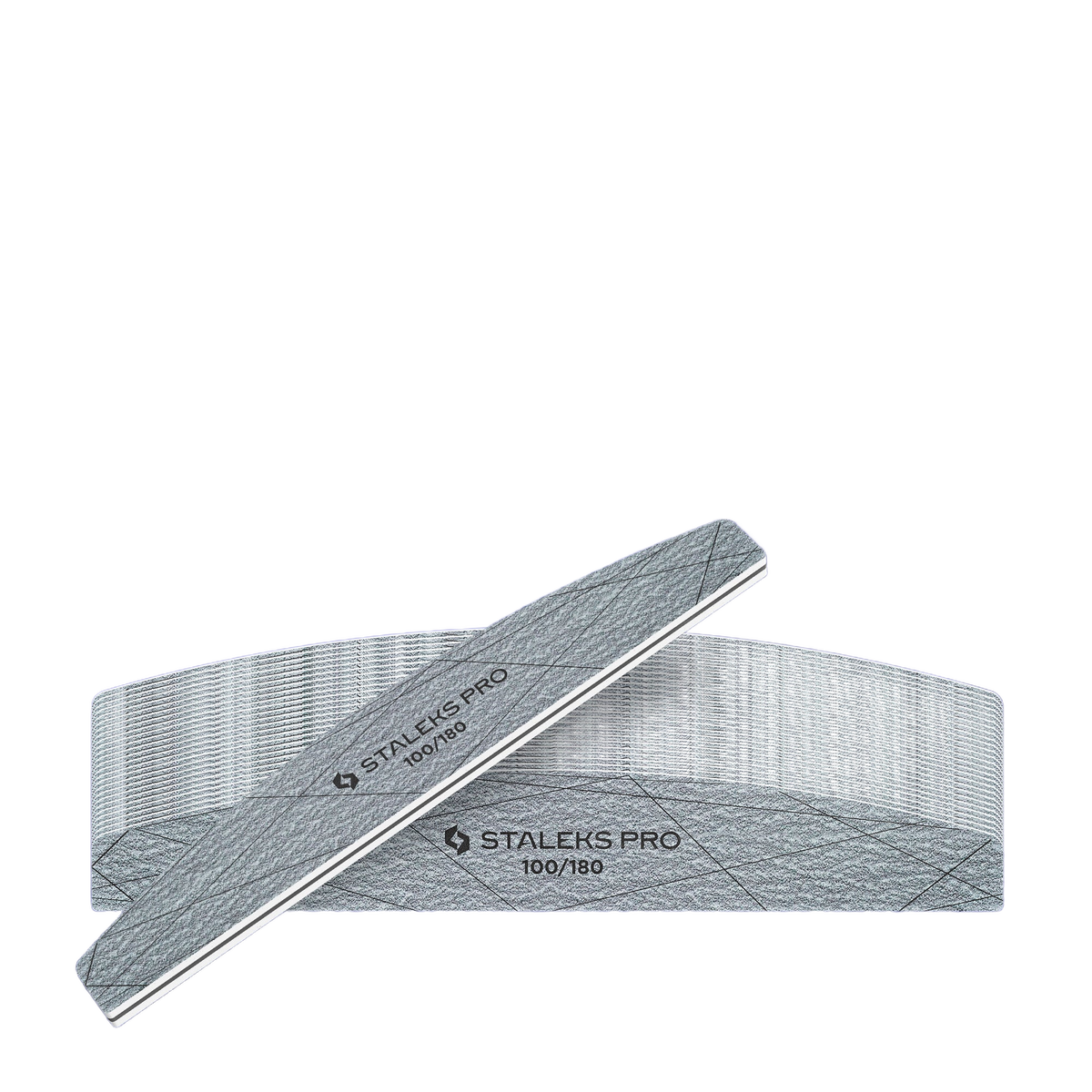 STALEKS SMART 40 Mineralische Halbmond-Feile für Nägel, 100/180 Grit (25 Stück) – Bild 1