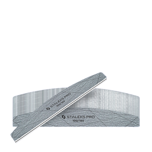 STALEKS SMART 40 Mineralische Halbmond-Feile für Nägel, 100/180 Grit (25 Stück) – Bild 1