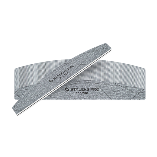 STALEKS SMART 40 Mineralische Halbmond-Feile für Nägel, 100/180 Grit (25 Stück) – Bild 3