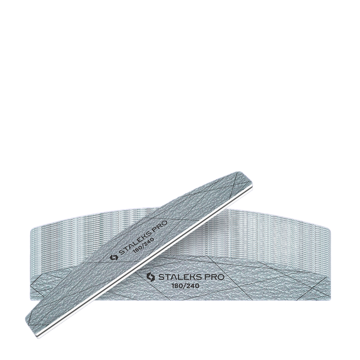 STALEKS SMART 40 Mineralische Halbmond-Feile für Nägel, 180/240 Grit (25 Stück) – Bild 1