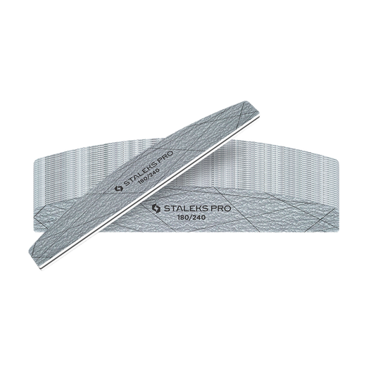 STALEKS SMART 40 Mineralische Halbmond-Feile für Nägel, 180/240 Grit (25 Stück) – Bild 3