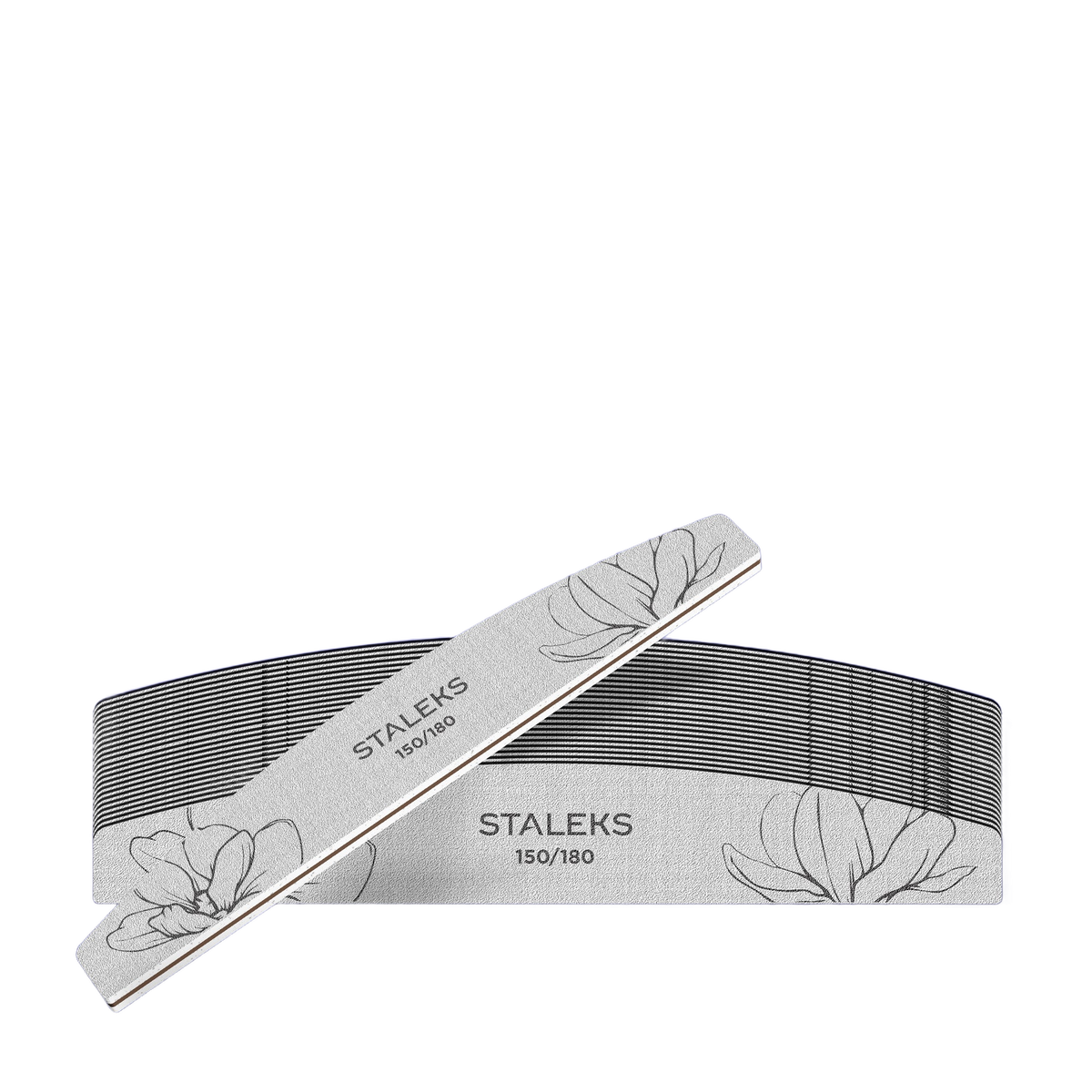 STALEKS EXPERT 40 Mineralische Halbmond-Feile für Nägel, 150/180 Grit (25 Stück) – Bild 1