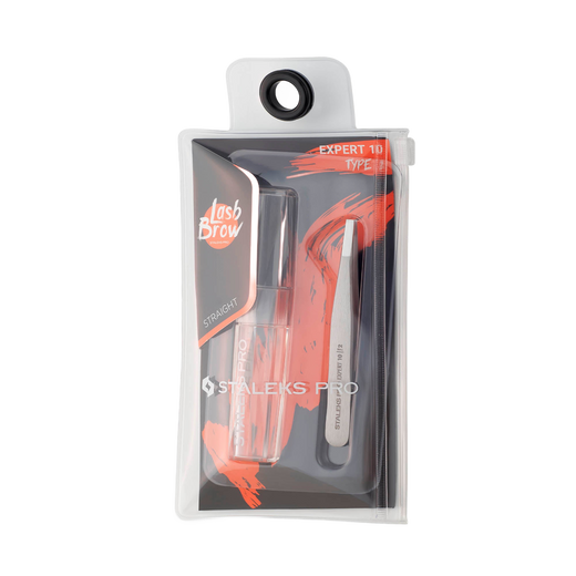 STALEKS EXPERT 10 TYPE 2 Professionelle schmale gerade Augenbrauenpinzette – Bild 4