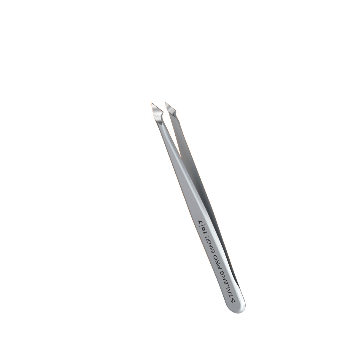 STALEKS EXPERT 10 TYPE 7 Professionelle Augenbrauenpinzette, schräg und spitz – Bild 1