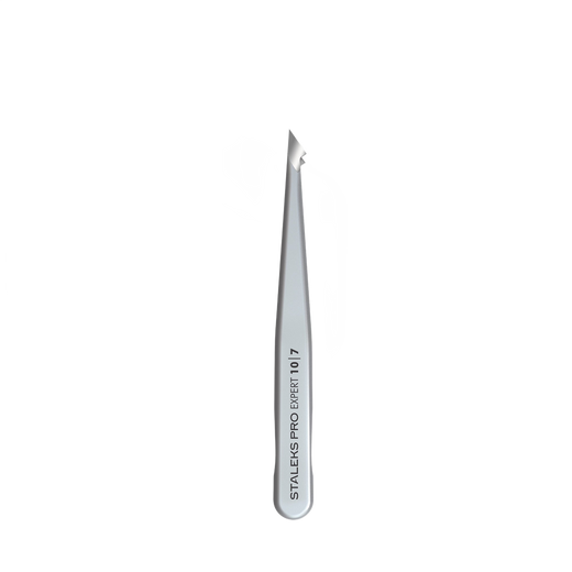 STALEKS EXPERT 10 TYPE 7 Professionelle Augenbrauenpinzette, schräg und spitz – Bild 3